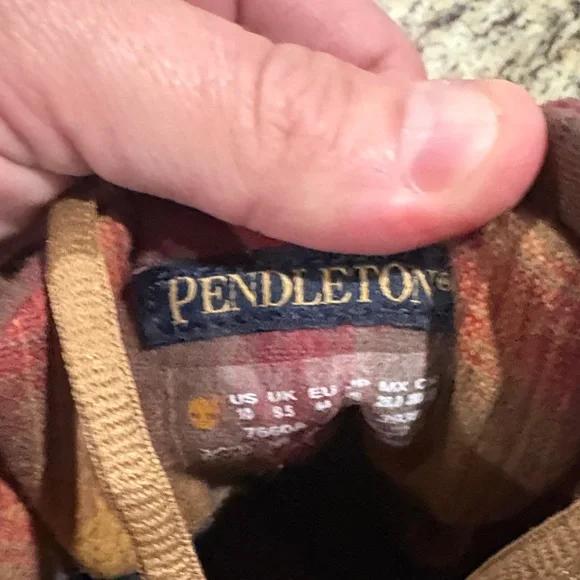 Pendleton waterproof Brown Leather Men's Boots - Picture 8 of 8